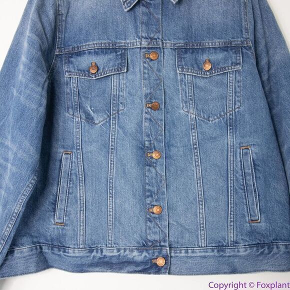 NEW Madewell The Jean Jacket in Pinter Wash, 2X‎ - Picture 6 of 16